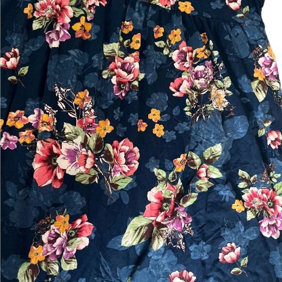 Chris & Carol FLORAL knit BABYDOLL dress NWT - Picture 4 of 7